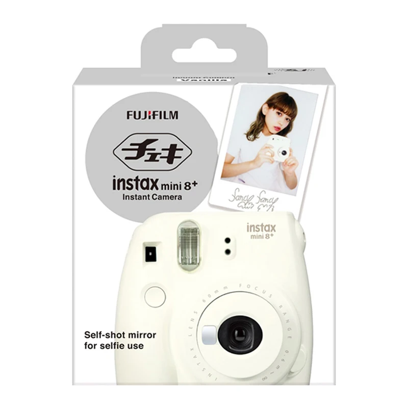 Fujifilm Instax Mini 8 Plus камера ваниль + Fuji мгновенный 40 пленка белый край фото картинка
