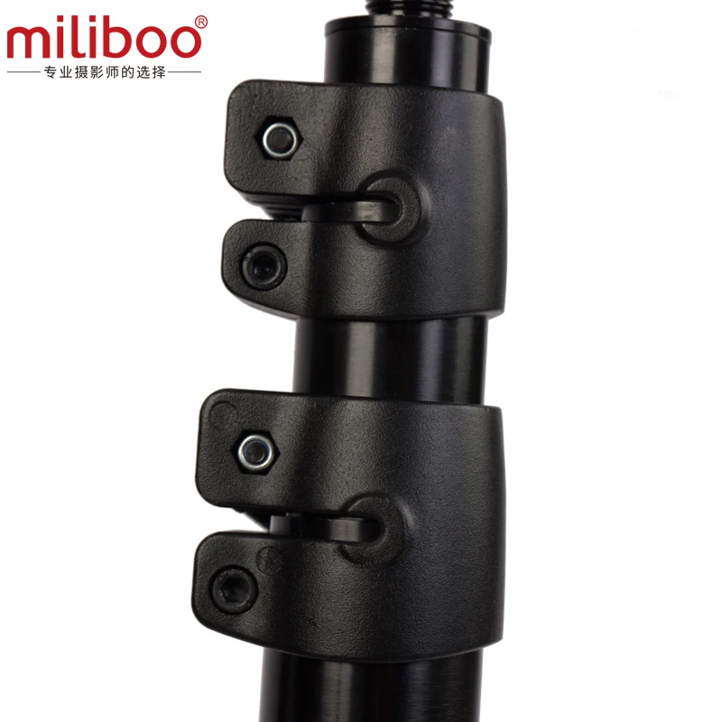 Miliboo Профессиональный штатив MTT702A/B портативный алюминиевый/углеродное волокно сверхмощный штатив для видеокамеры без шаровой головки монопод