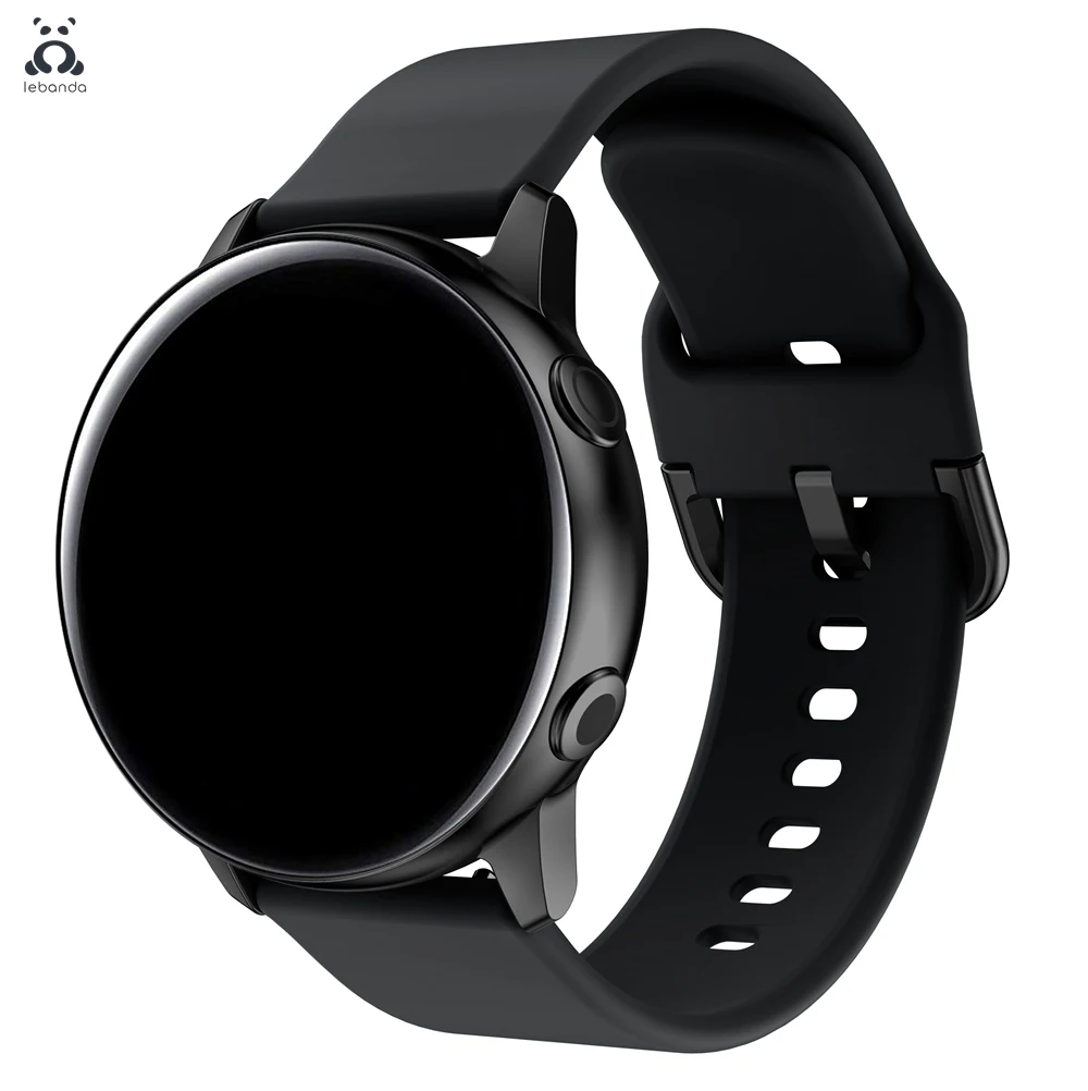 Lebanda спортивный ремешок для Galaxy watch активный силиконовый ремешок для samsung Galaxy 42 мм аксессуары для часов Мягкая дышащая Замена