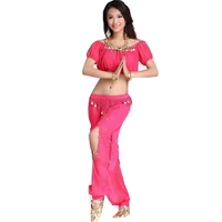 2pieces suit belly dance costumes oriental dance costumes bollywood dance costumes belly dance costume set top bra pant