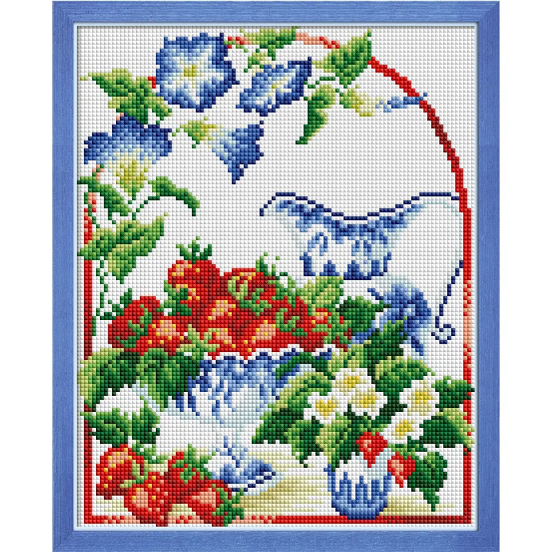 Наборы для вышивки крестиком наборы цветы Joy Sunday пластиковый холст крестик