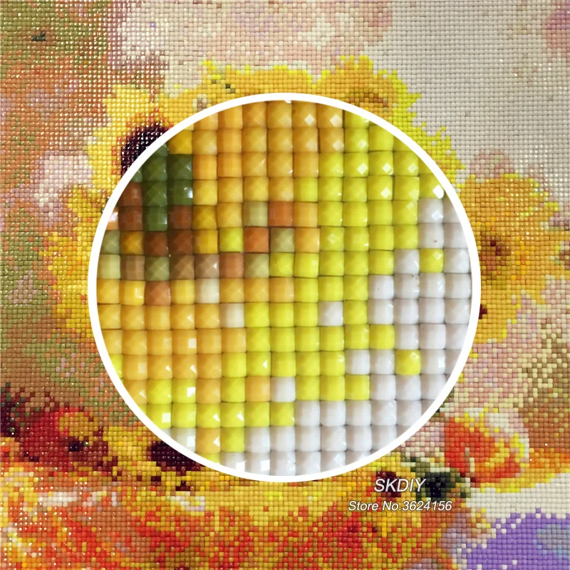 SK поделки алмазов картина анютины глазки бабочка цветок алмаз вышивка продажа 5D