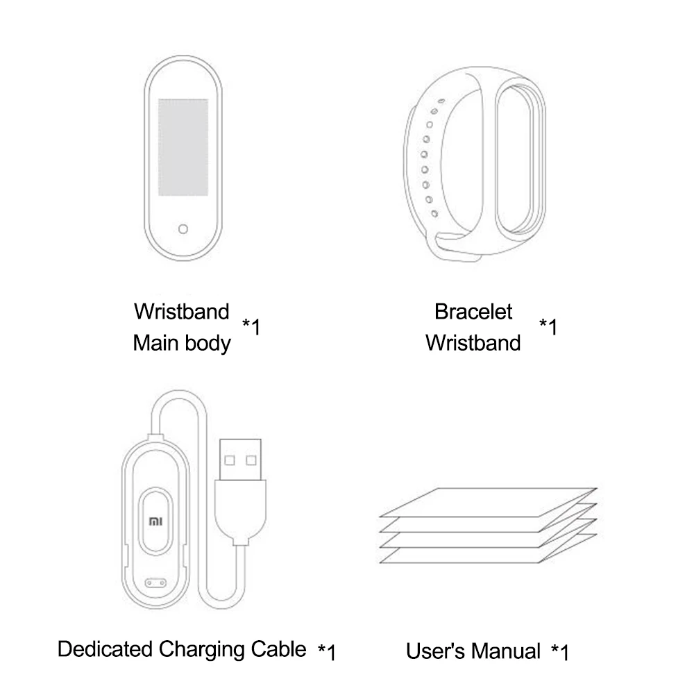 Original Newest Xiaomi Mi Band 4 Smart Miband 4 Bracelet Heart Rate Fitness AMOLED Color Screen Bluetooth 5.0
