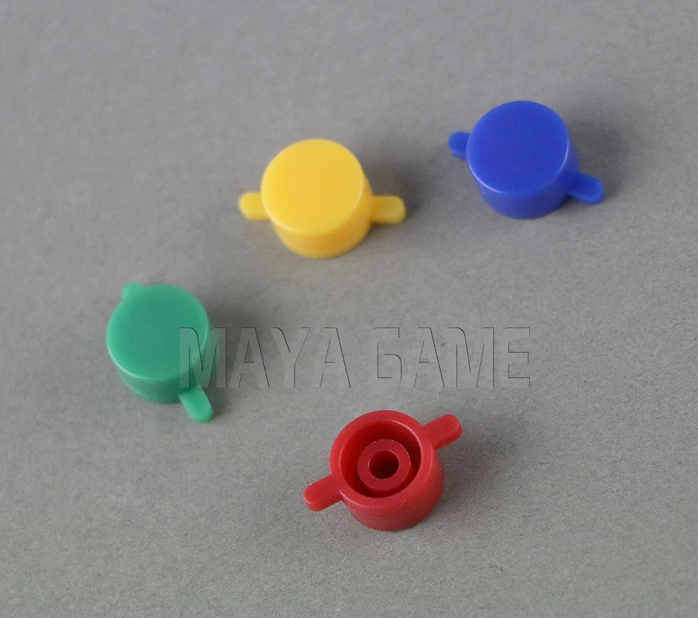 OCGAME 120sets/lot High Quality 4 in 1 set Buttons For SNES Super NES Plastic ABXY Nintendo FC Controller | Электроника