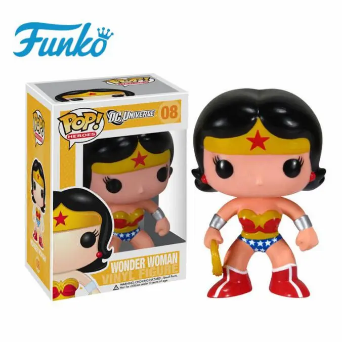 FUNKO POP первое издание DC Wonder Woman Friend детский подарок на день рождения Модель игрушки