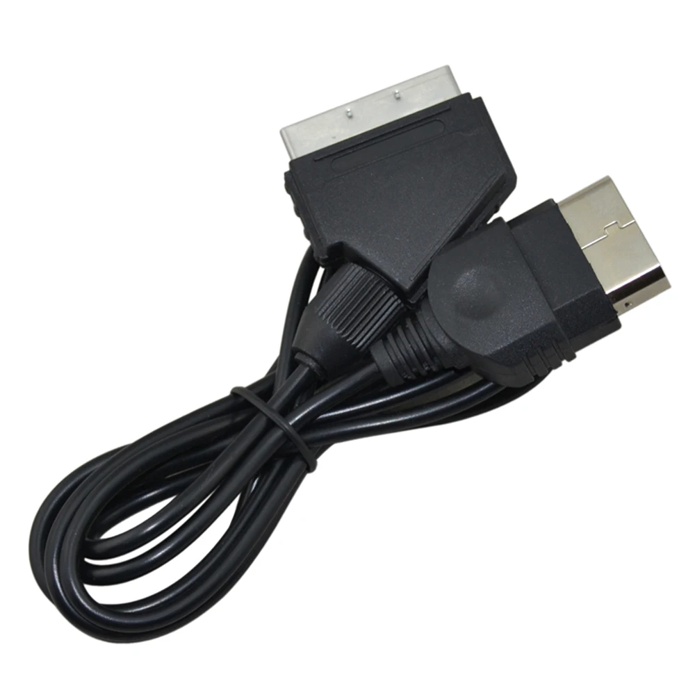 Высококачественный 1 8 м Аудио Видео AV Scart кабель для консоли Microsoft Xbox|av scart cable|cable