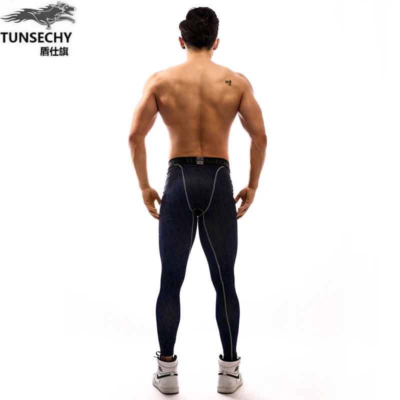 Мужские Компрессионные Леггинсы с 3D-принтом |