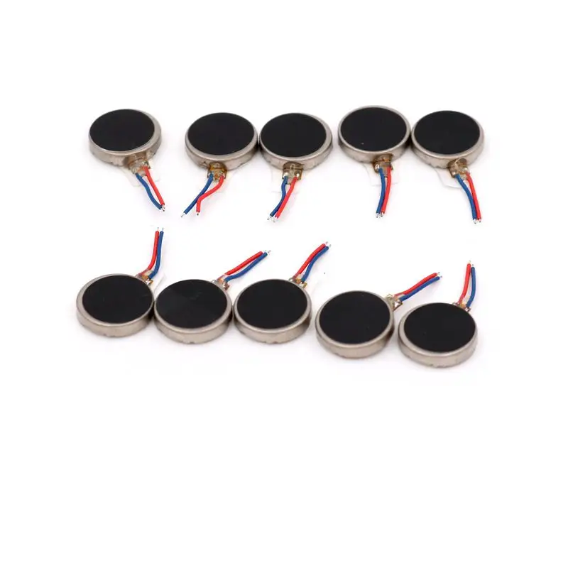 2PCS/lot Micro Button Vibration Motor 10*3mm Thin Flat Type DC | Обустройство дома
