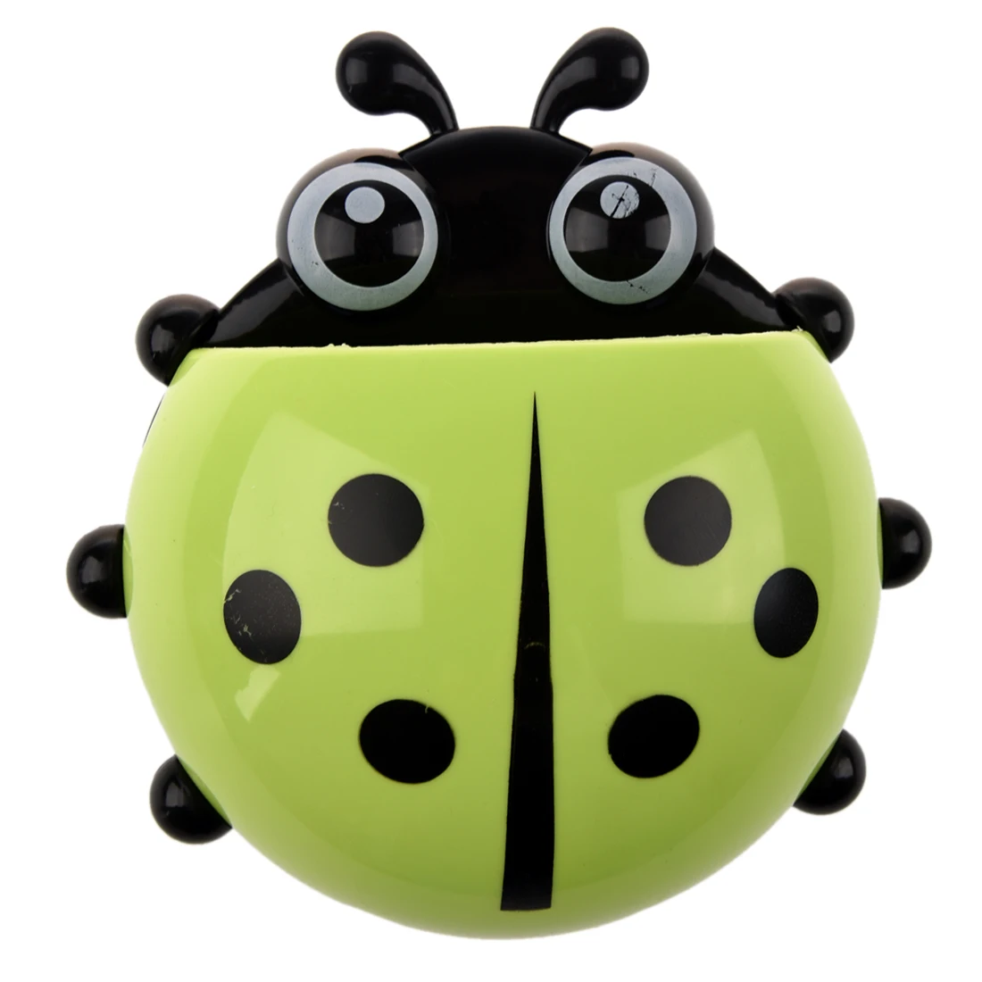 Удобный набор зубных щеток для ванной комнаты Божья коровка настенный приклеивающийся держатель-4 цвета - Цвет: A4