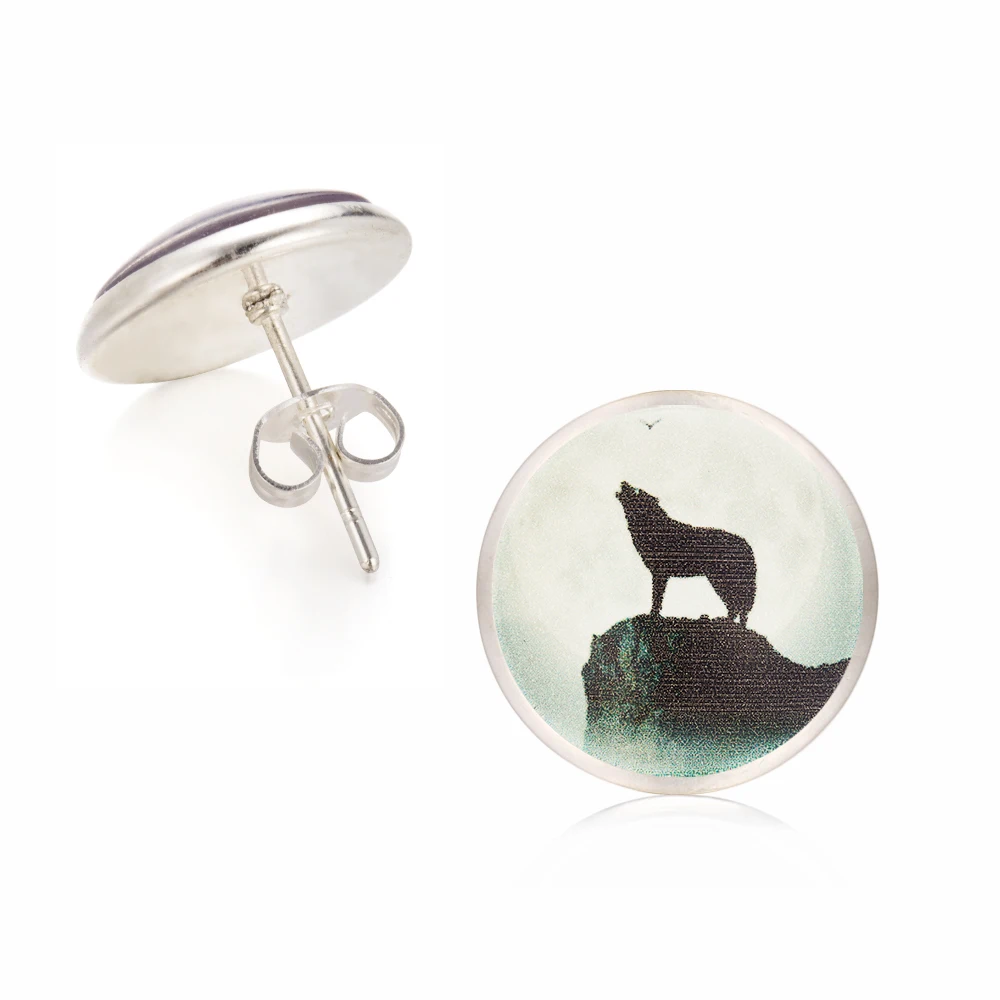 2017 галактика звезда вселенная серьги стеклянный кабошон цепочка эффектные