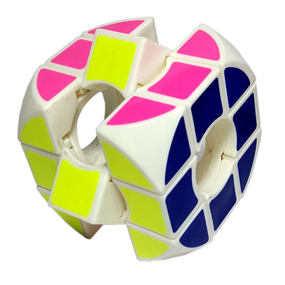 Полый 3x3x3 волшебный куб 3*3*3 наклейки скоростной 3 слоя Cubo Megico игрушка для детей