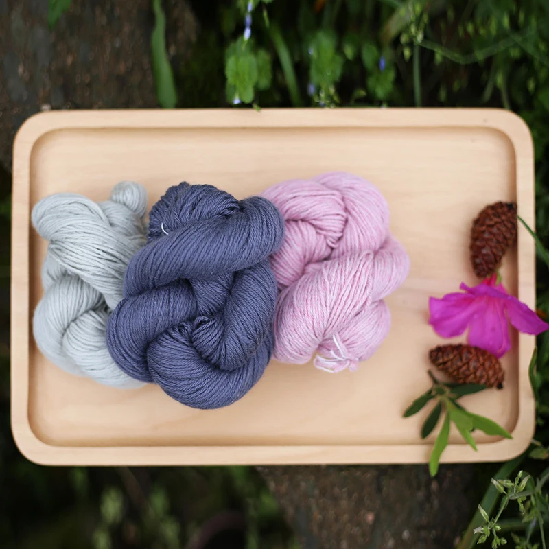 

1*55g hank 100% mongolian cashmere yarn DK weight for hand knitting mid thick yarn free shipping