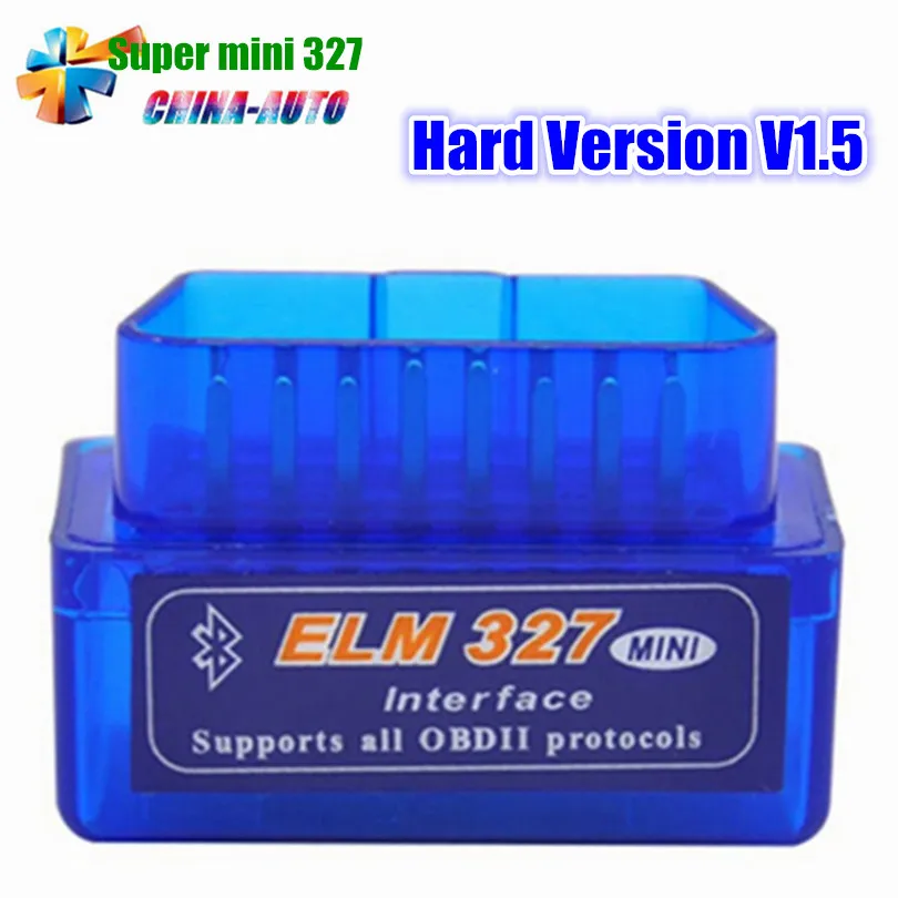 Диагностический сканер ELM327 OBD2 супер мини obd V1.5 Bluetooth работает на Android 2019|super mini
