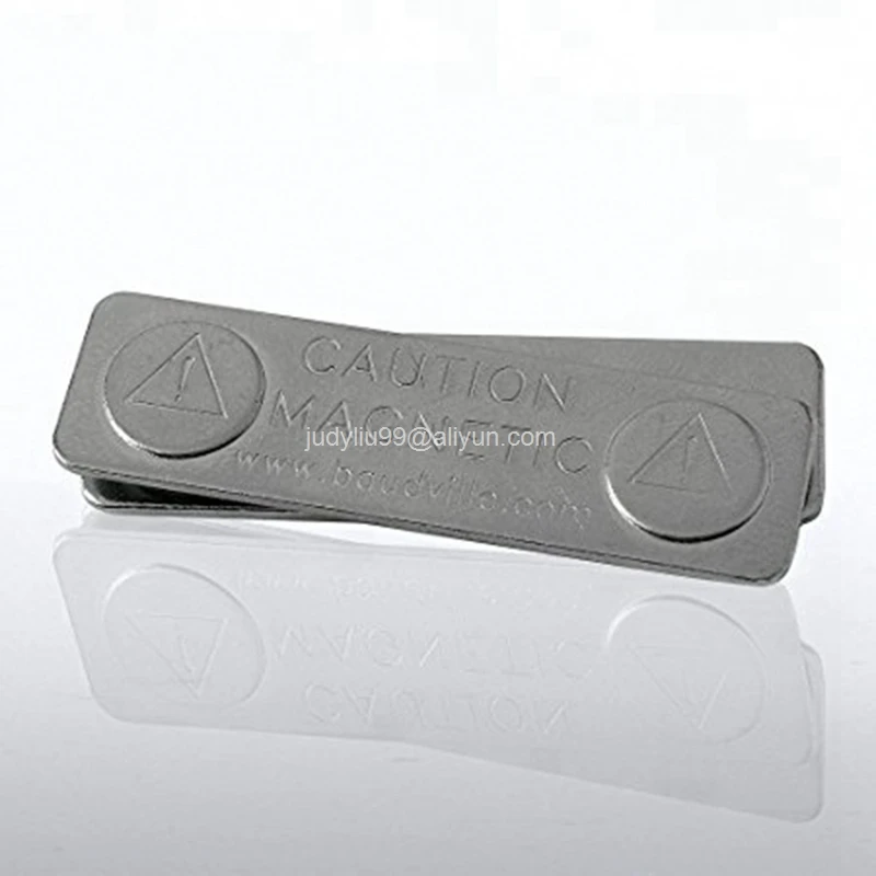 10 шт. магнитный держатель для имени/удостоверения личности прочная застежка с