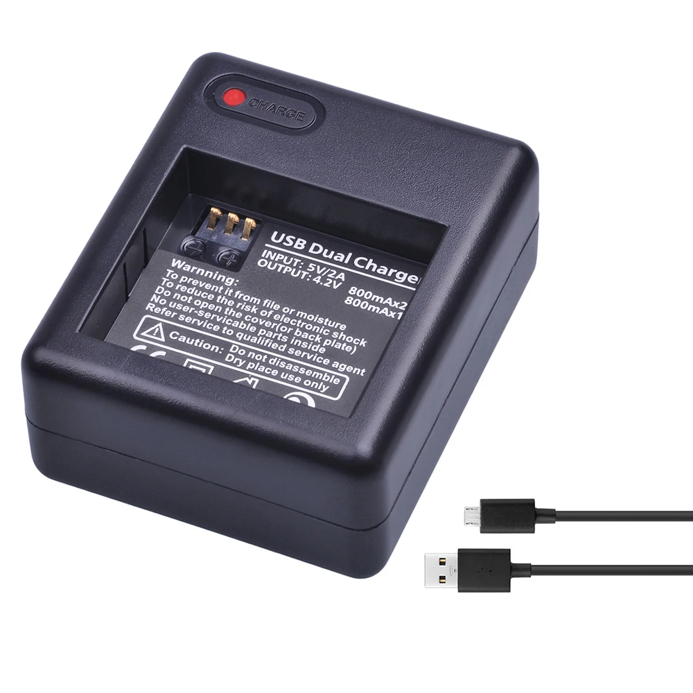 Для 1 шт. 1010 мАч оригинальный Xiaoyi батарея AZ13 литий ионный Akku + USB двойной зарядное