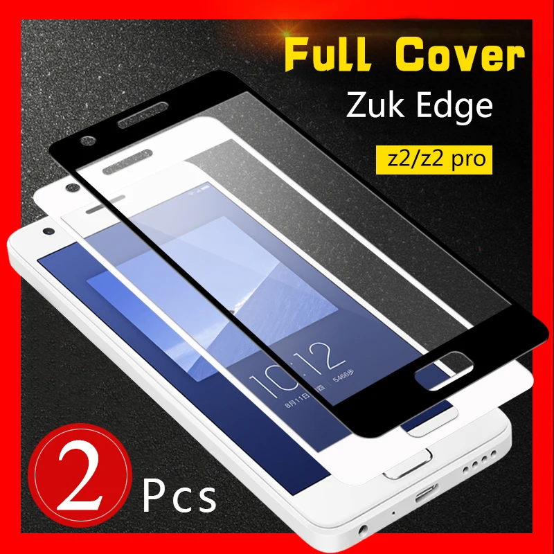 2 шт 9H полное закаленное стекло для lenovo zuk z2 z2pro Защита экрана для zuk Edge z2 Pro z 2 plus защитное стекло защитная пленка