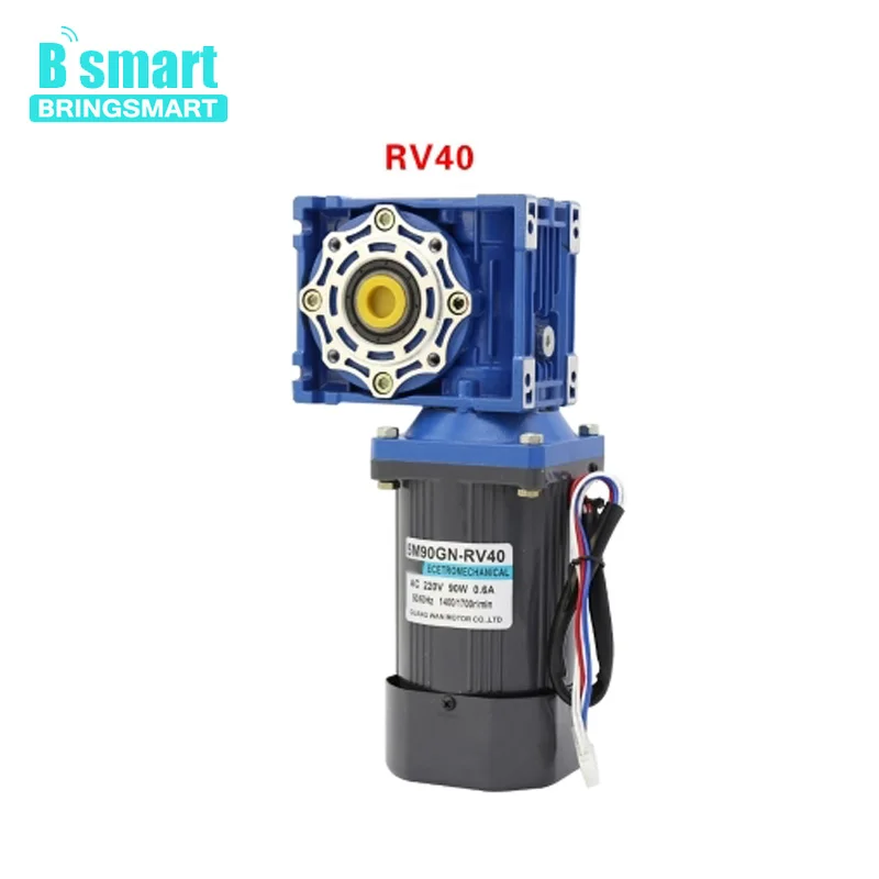 Bringsmart двигатель переменного тока RV40 двойной выходной вал турбинный мотор