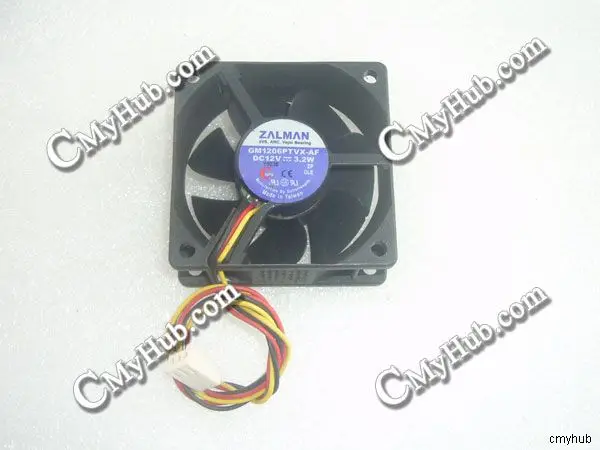 Вентилятор охлаждения оригинальный для ZALMAN 6025 12 в пост. Тока 3 2 Вт 3pin провода 60x60x25