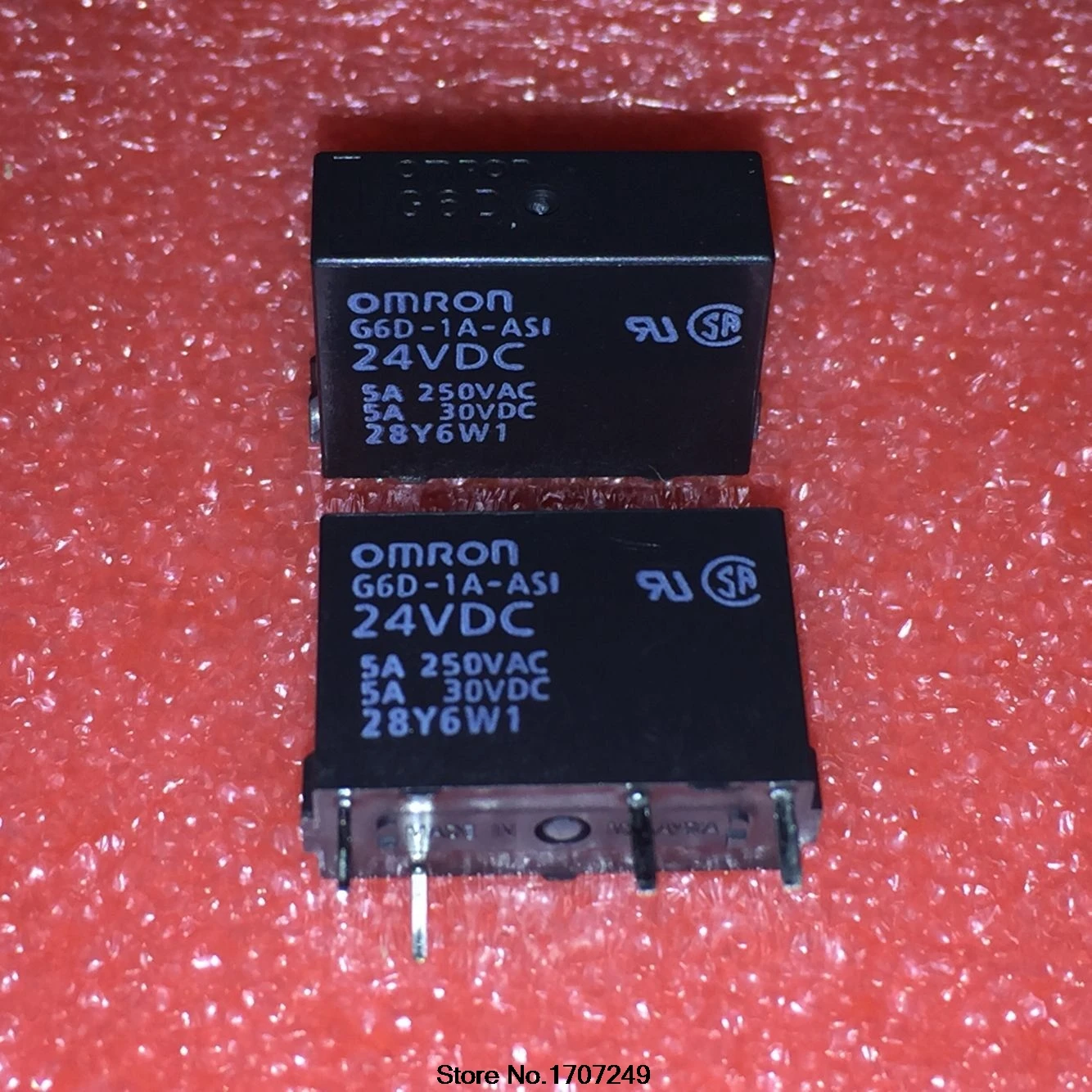 

Free Shipping 10PCS new original Omron Relay G6D-1A-ASI-24vDC G6D-1A-ASI-24v G6D-1A-ASI 24VDC 5A 4Pin