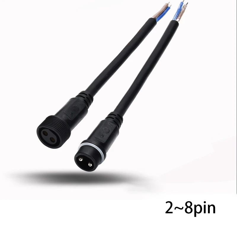 2 контактный 3 4 провод водонепроницаемый разъем промышленная Авиационная вилка