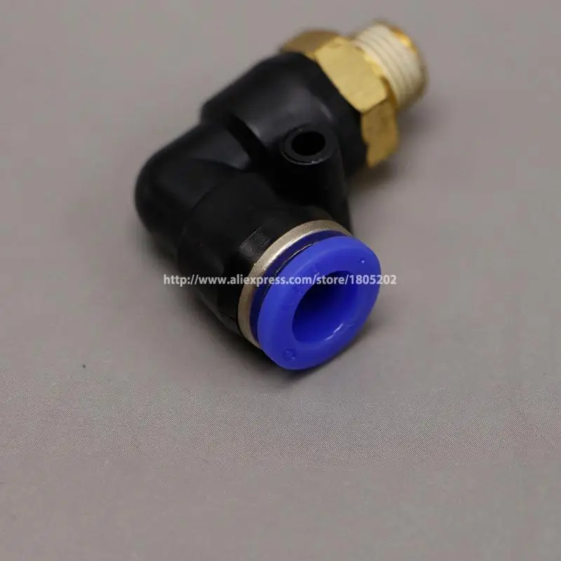 

10Pcs/lot PL8-01 Pneumatic Fittings 8mm PU Tube to 1/8" BSPT Quick Connector