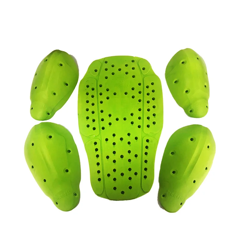 Уровень 2 новейший мотоциклетный задний коврик CE безопасный протектор Зеленый