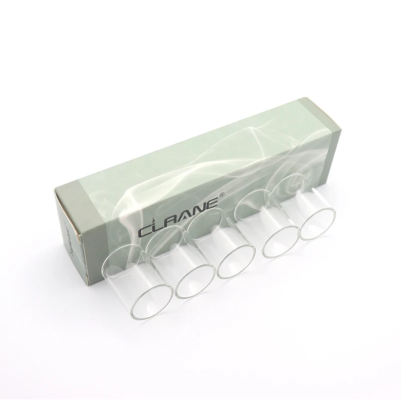 

Authentic Yuhetec Straight Replacement Glass Tank pyrex Replacement glass tube for Digiflavor Siren 2 24MM 4.5ml(5 Pack)
