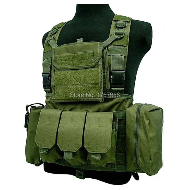 FSBE LBV нагрузка на подшипник Molle штурмовой жилет RRV нагрудная установка ремни для