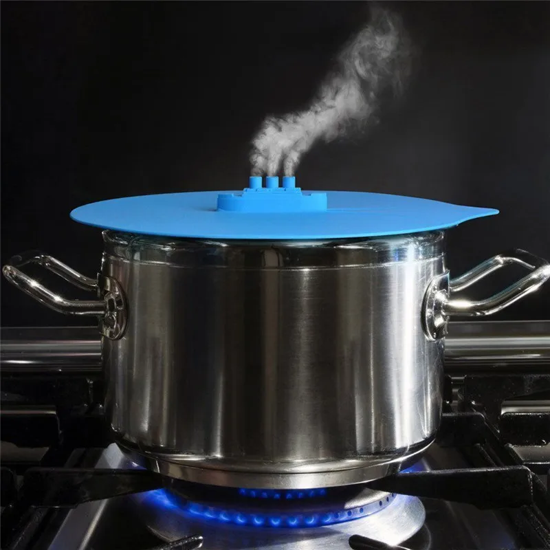 New 3pcs/Set Silicone Steam Pot Lid Microwave Oven Bowl Spillproof Cooker Seal Cover for Pans|cover pan|pot lidbowl lid |