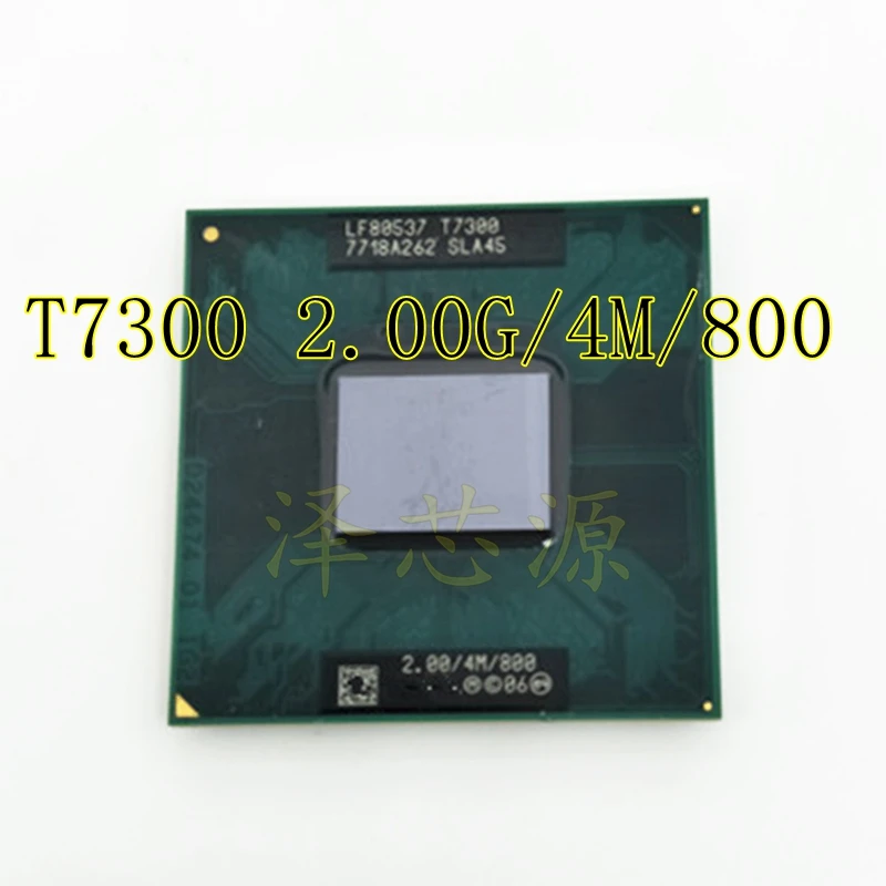 T7300 CPU 4M Socket 479 Cache/2.0GHz/800/Dual-Core processor support 965 | Электроника