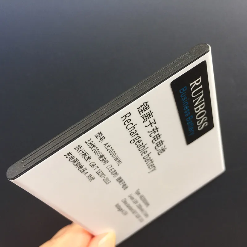

Origianl NEW 2000mAh AB2000JWML Battery For Xenium S337 CTS337 Cellphone For PHILIPS AB2000JWML Mobile Phone Batteries