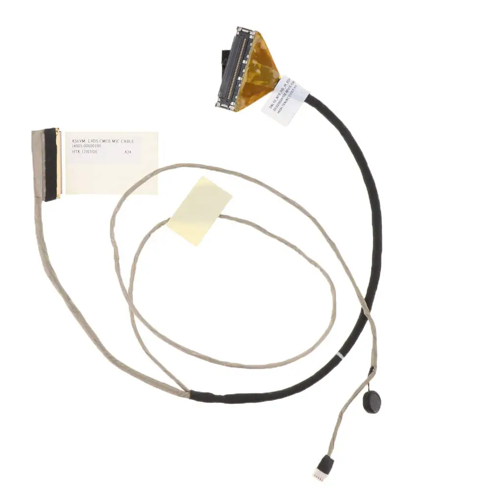 Ноутбук экран LVDS кабель для Asus K56 K56C K56CM K56VM K56CA K56CB K56E S56C A56 A56C 14005 00600000 гибкий