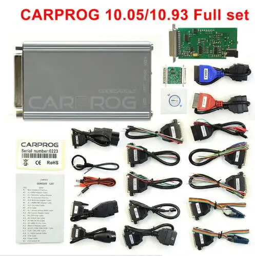 V10.05 V10.93 Full Carprog V10.93 V10.0.5 V8.21 Prog ECU чип тюнинга инструмент для ремонта автомобиля Carprog 10.0.5 версия - Цвет: V10.05 V10.93 Full