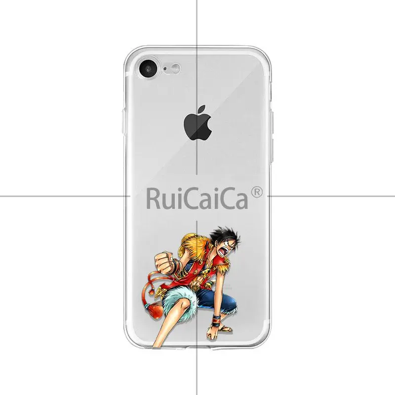 Ruicaica Anime Onepiece Luffy DIY Painted Beautiful Phone Case for Apple iPhone 8 7 6 6S Plus X XS MAX 5 5S SE XR Mobile Cover | Мобильные