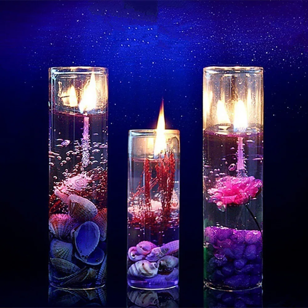 Бесплатная доставка партиями по 10 штук романтических свечей с украшением в виде