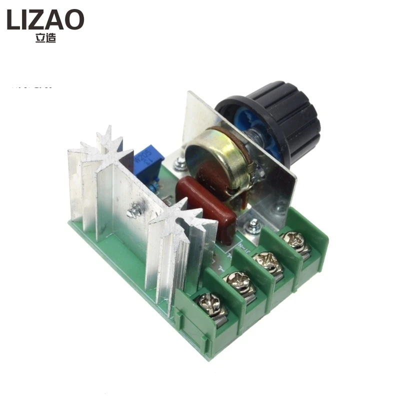 Электронный модуль регулятора напряжения SCR 2000 Вт 220 В переменного тока контроль