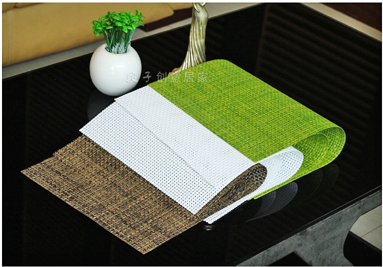 WALFOS 2 шт./лот 45x30 см Высокое качество ПВХ изоляционные столовые приборы сетка для