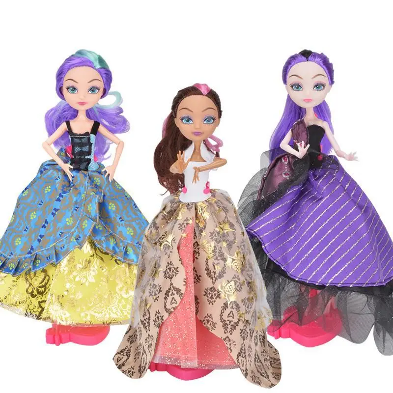 Ever After High Toys Madeline Hatter Raven Quee Joint аксессуары для тела Diy девочек детская