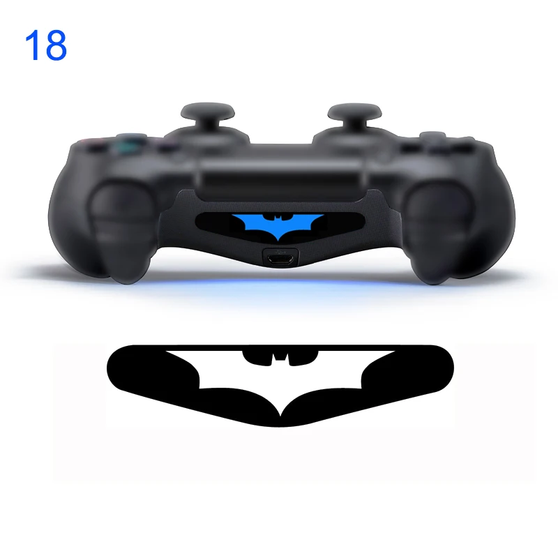 Наклейка из ПВХ с усами #18 2 шт. наклейка на заказ для Playstation 4 светодиодная