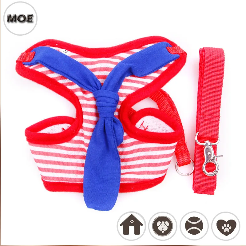 Одежда для груминга кошек собак животных моряков бантов в полоску нагрудный