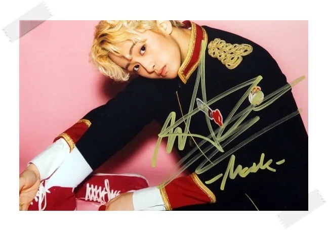 NCT Dream MARK фото с автографом 6 дюймов Коллекция 02 - Цвет: C