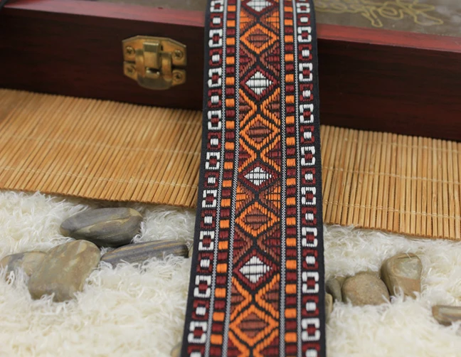 Новый рисунок 10 ярдов/партия 4 см вышитая национальная лента искусственная