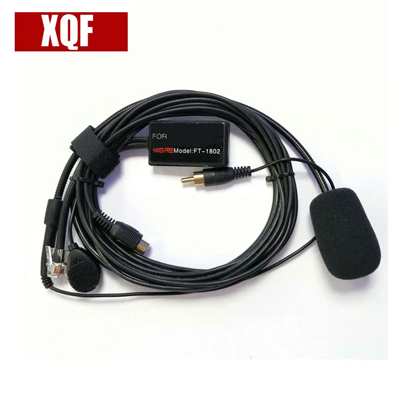 XQF ручной микрофон динамик 6 штырьков для Yaesu FT1807 FT1900 FT7800R FT7900R FT8800R FT8900R FT2800 и т.