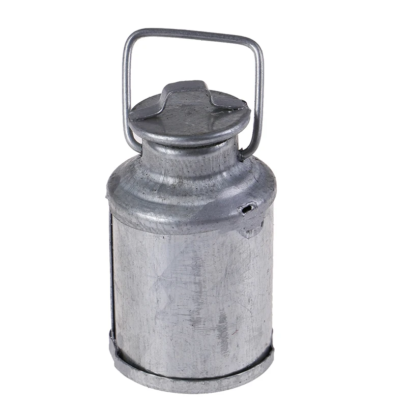 

1:12 Doll House Miniature Accessories Farm Metal Milk Can Kettle Pot new