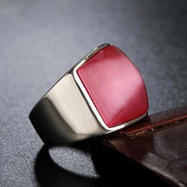 New Style Simplicity Atmosphere Fashion Zircon Opals For Men Customize Ring Wedding Gift Jewelry | Украшения и аксессуары