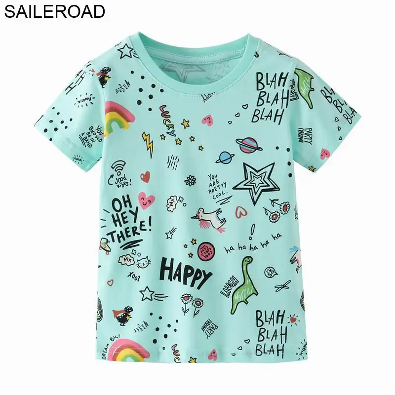SAILEROAD 7Year Самолет Дети Дети Мальчики Футболка Для Летнего Младенца Новорожденных Девочек Шорты Одежда Хлопок Маленькие Рубашки