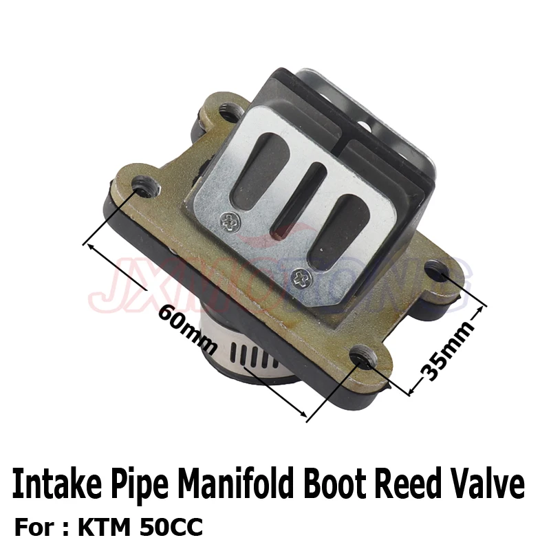 Motorcycle Intake Pipe Mainfold Boot Reed Valve Valves For KTM 50 SX50 50cc 65 SX sx Pro Senior MINI JUNIOR
