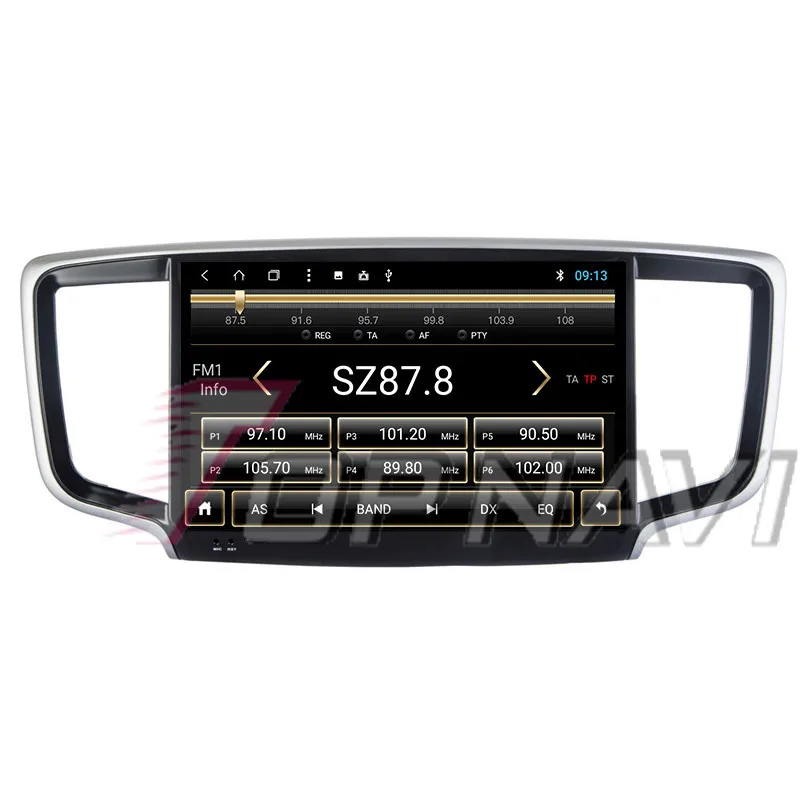 Авторадио 10 1 дюймов Android 8 автомобильный радиотюнер для Honda Odyssey 2015 GPS-навигатор