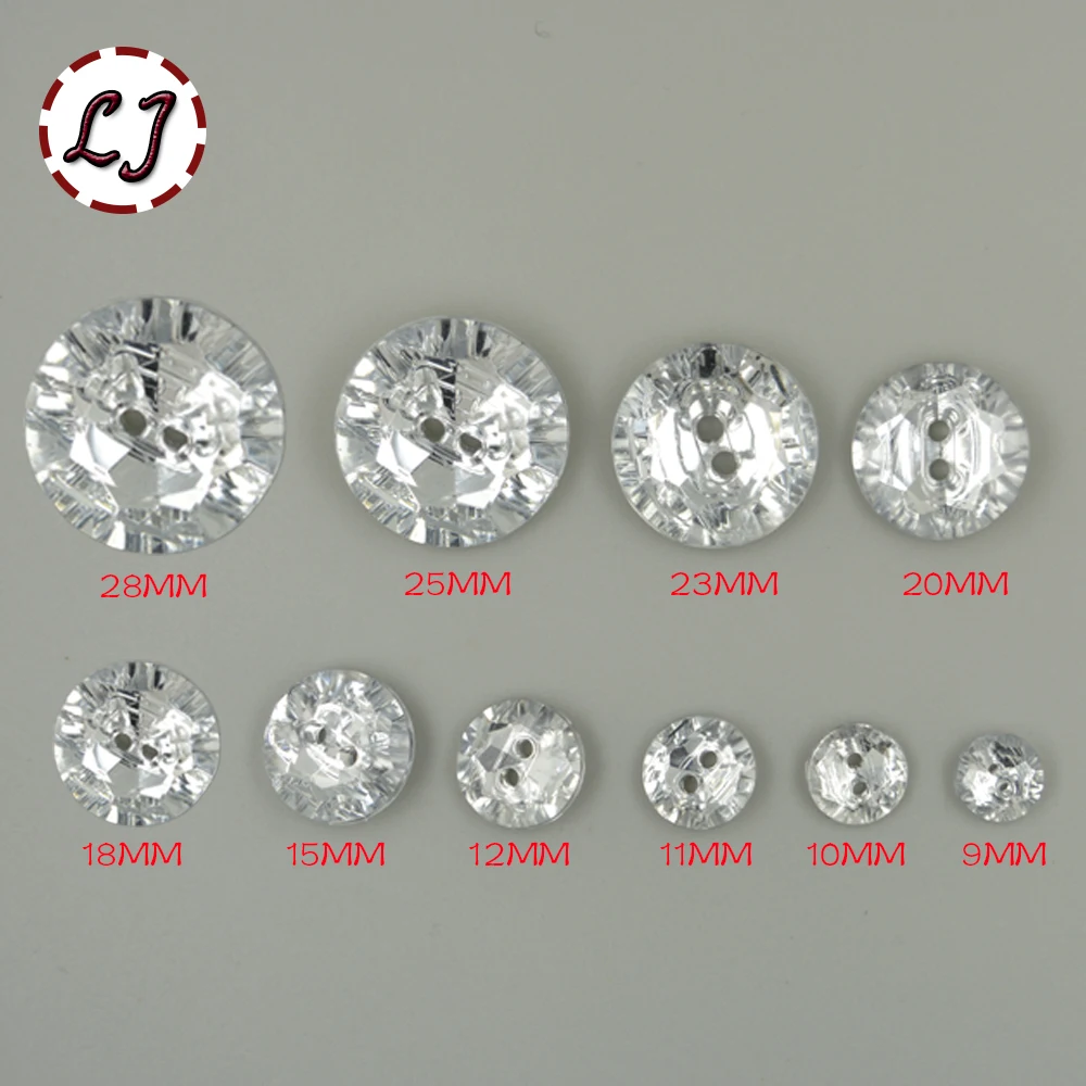 Круглая защелкивающаяся пуговица модная пластиковая 30 шт./Лот блестящая