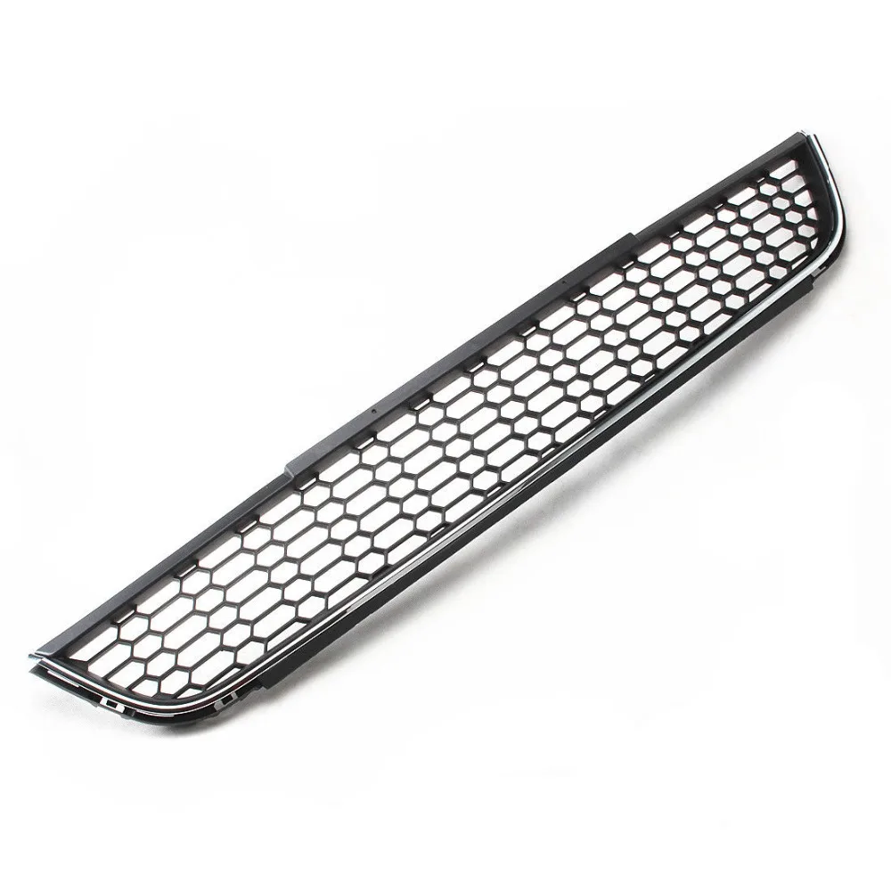 Chrome Honeycomb Front Bumper Center Radiator Lower Grille Cover For VW Jetta MK6 2011-2014 Sedan 5C6853677 Not Fit GLI or Wagen |